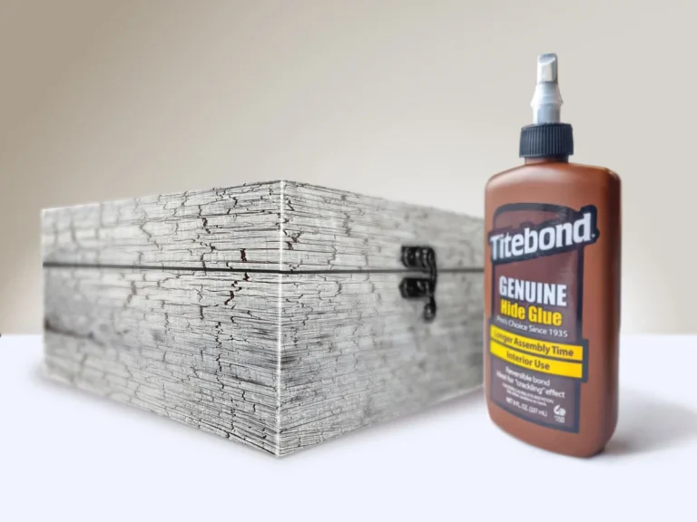 Клей Titebond Liquid Hide Glue для создания “антикварной” отделки ваших проектов (эффект кракелюр)